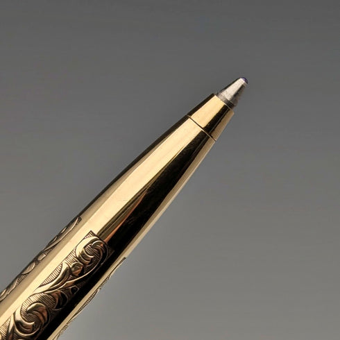 美國復古 Schafer K12 鍍金自動鉛筆/原子筆套裝附盒